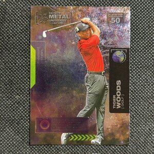 2021 TIGER WOODS Skybox Metal Universe #50 Golf Legend PGA